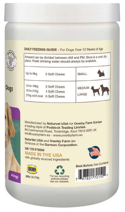 NutraPaws Allergy Aid for Dogs Soft Chews 60Pcs - NutraPaws